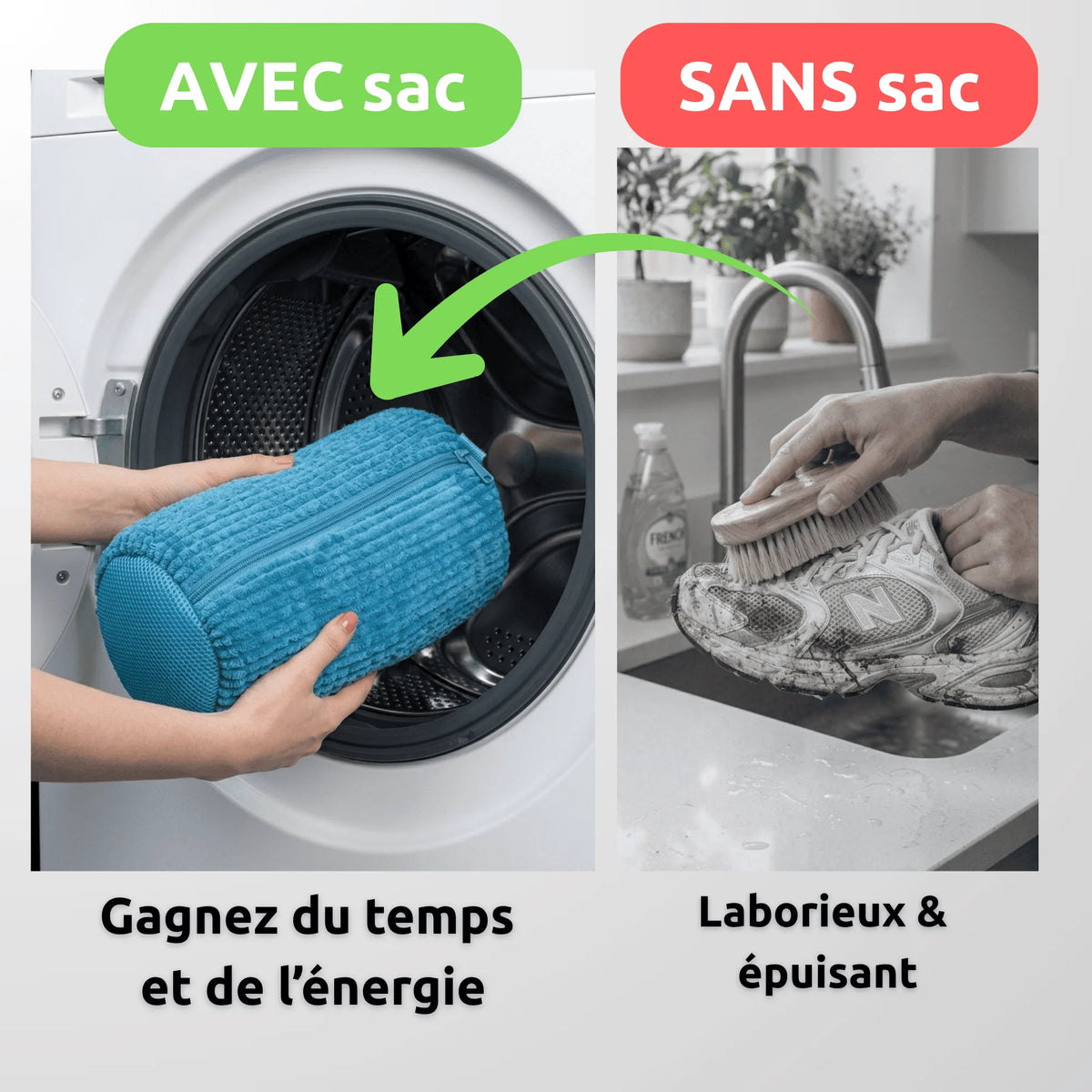 Zevlo Bag® - Lavez vos chaussures sans effort