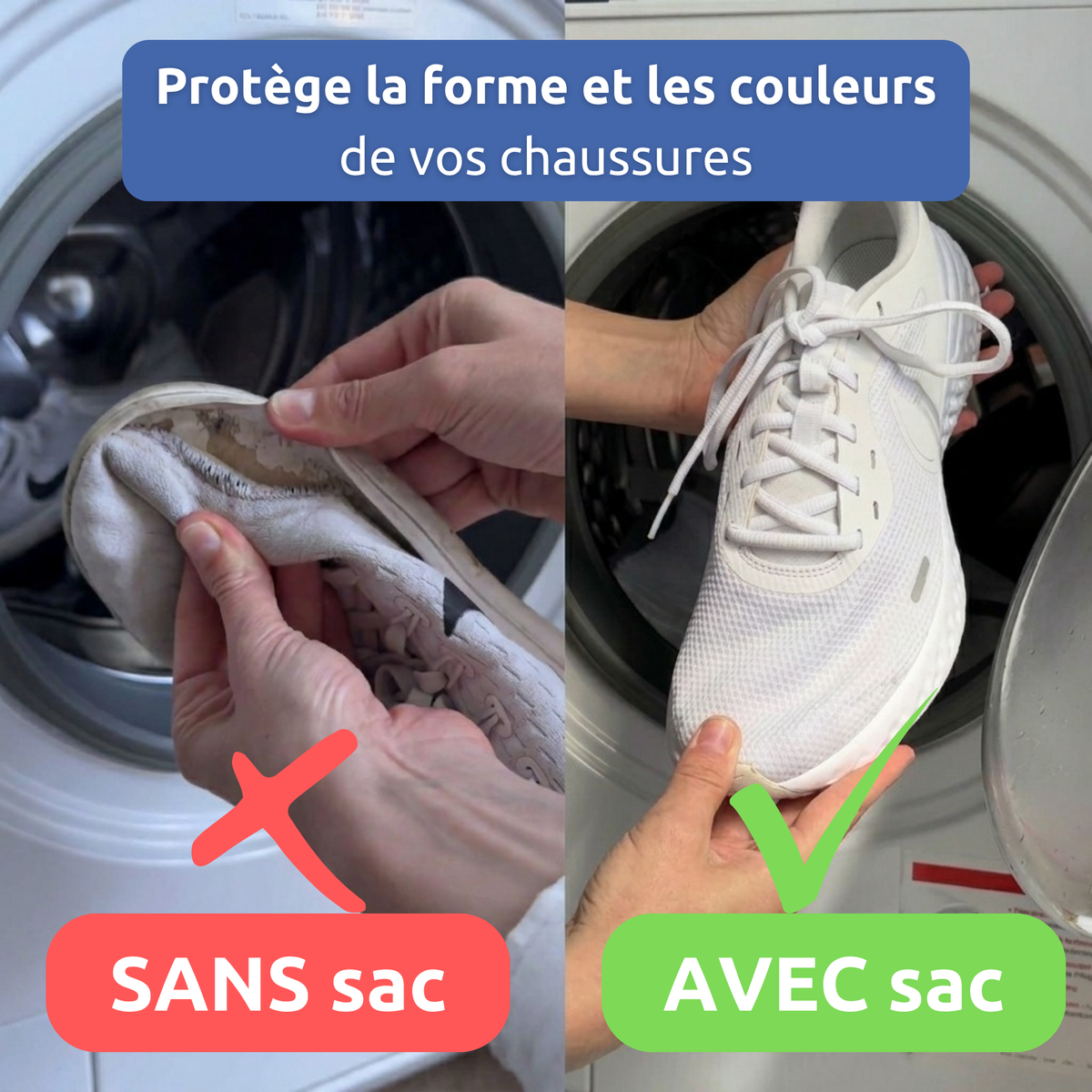 Zevlo Bag® - Lavez vos chaussures sans effort