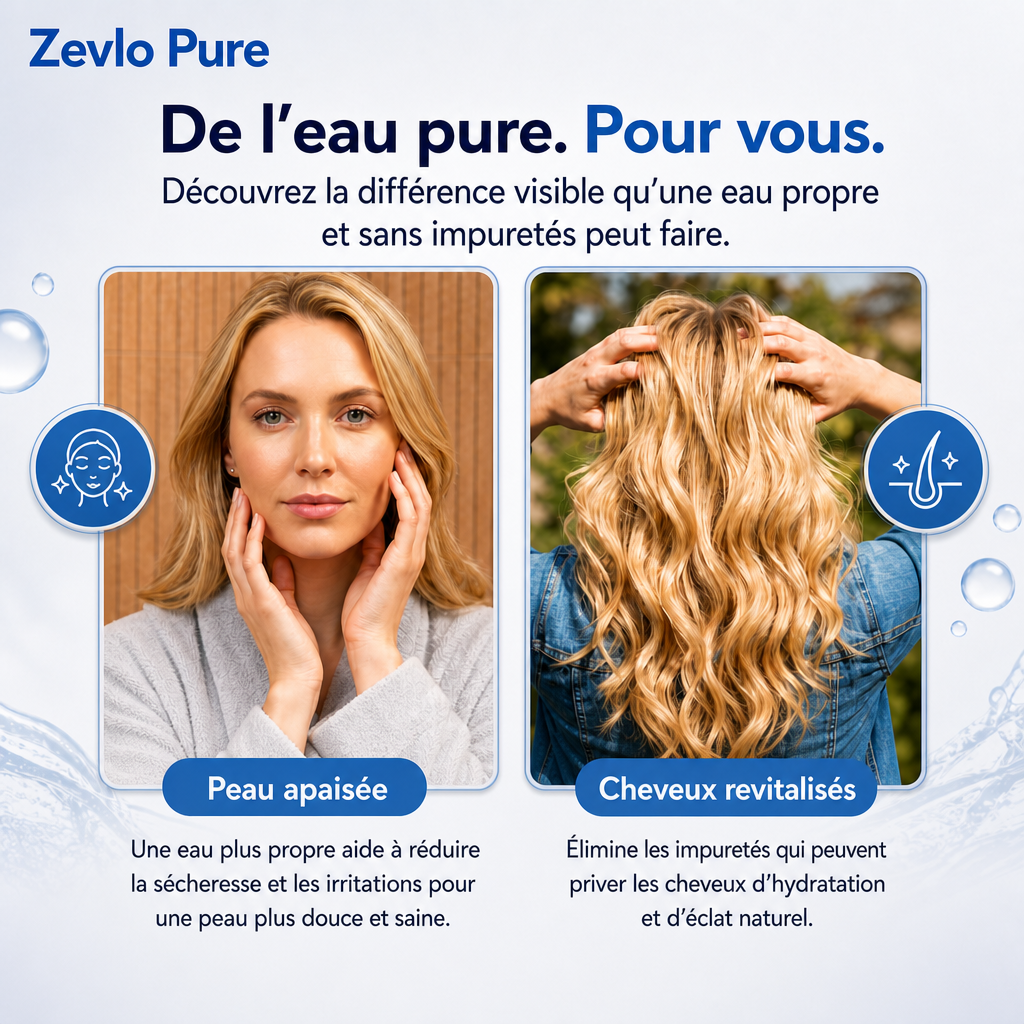 Pommeau de Douche Filtrant Zevlo Pure®