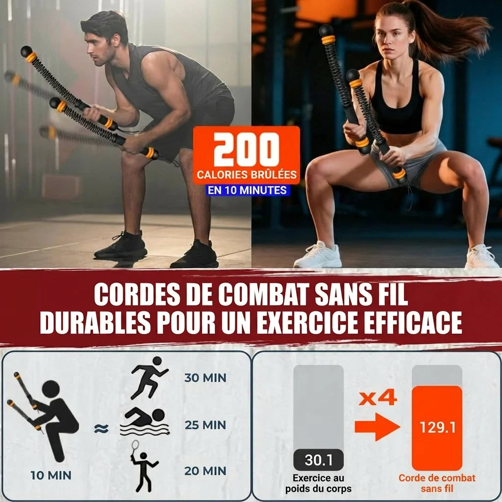 Battle Rope Sans Corde™