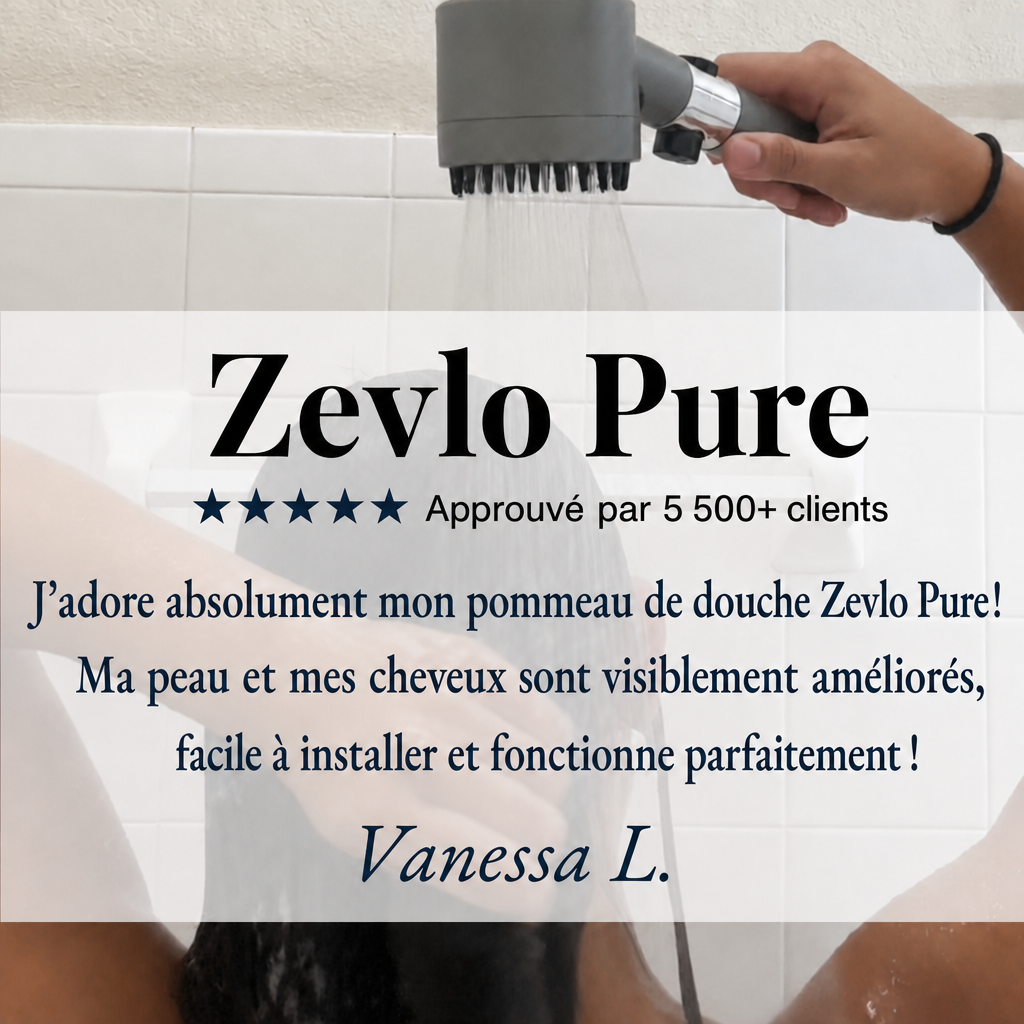 Pommeau de Douche Filtrant Zevlo Pure®