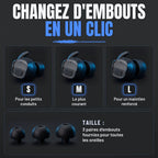 SilenTir™ - Bouchons Tactiques de Protection