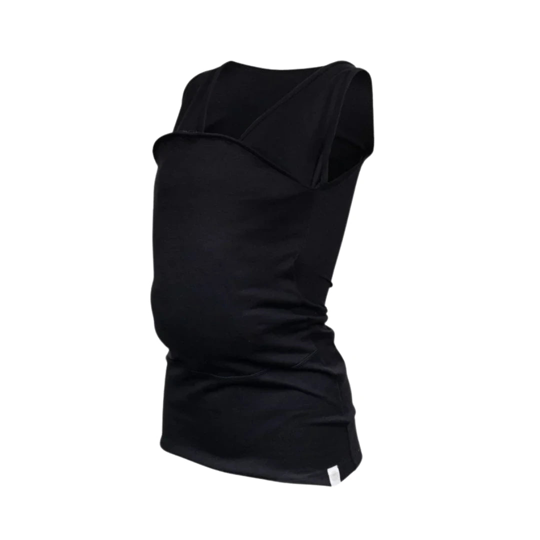 T-Shirt Kangourou Zevlo, coloris noir, coupe Maman
