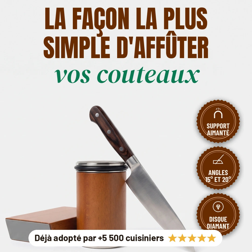AffûtRoll™ - Aiguiseur à Rouleau