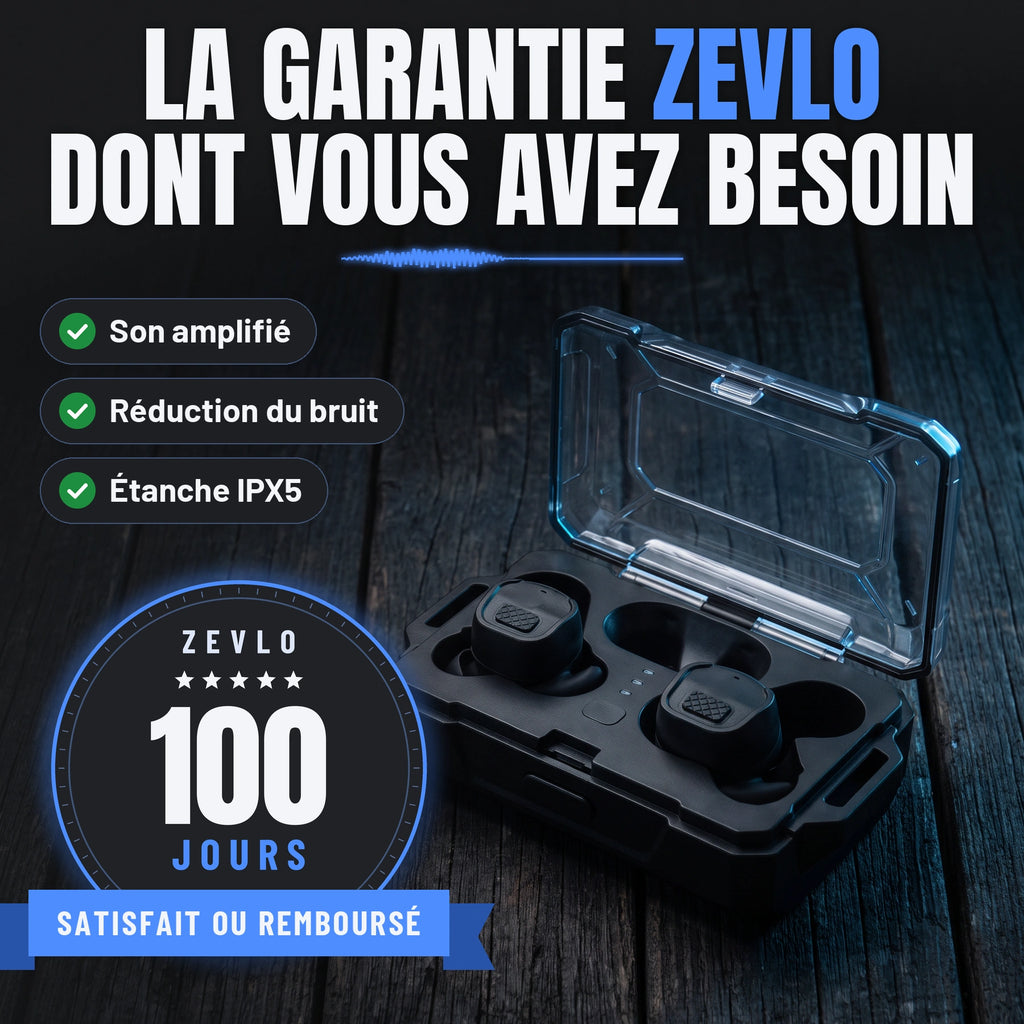 SilenTir™ - Bouchons Tactiques de Protection
