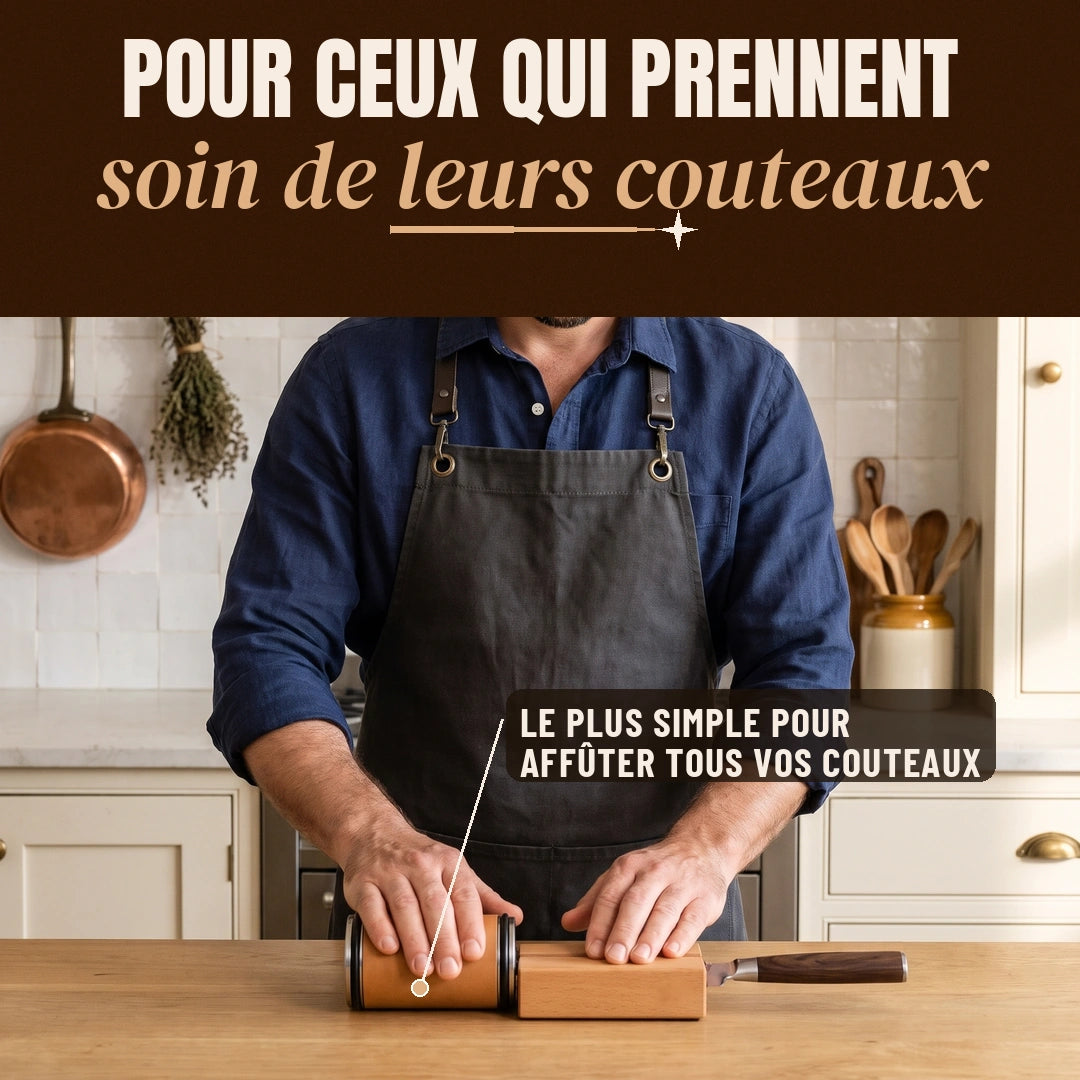 AffûtRoll™ - Aiguiseur à Rouleau