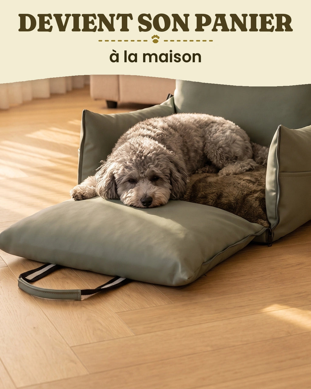 Anti-Choc™ - Siège Chien Trajet Serein