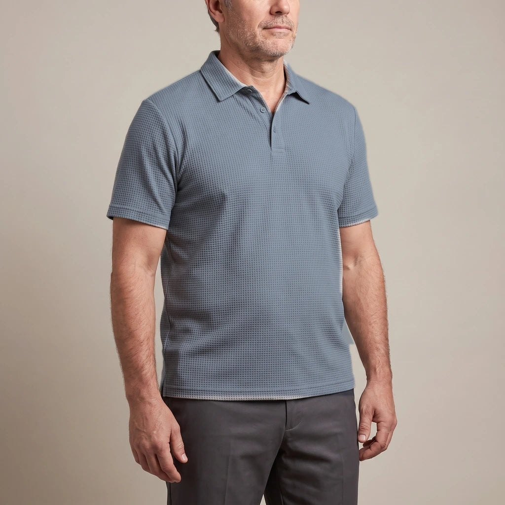 Polo porté — Gris Argent