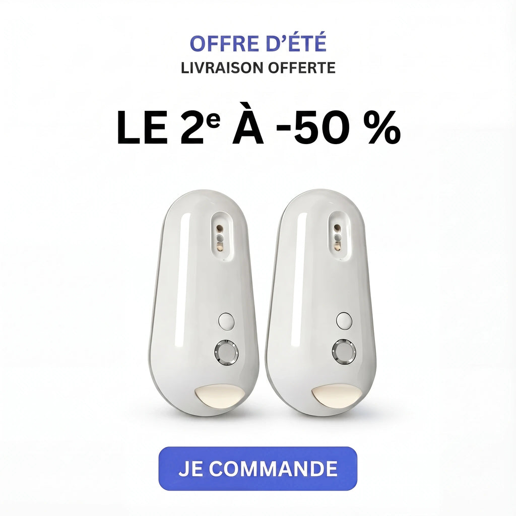 Nettoyeur WC Automatique à UV Zevlo - duo produit et offre