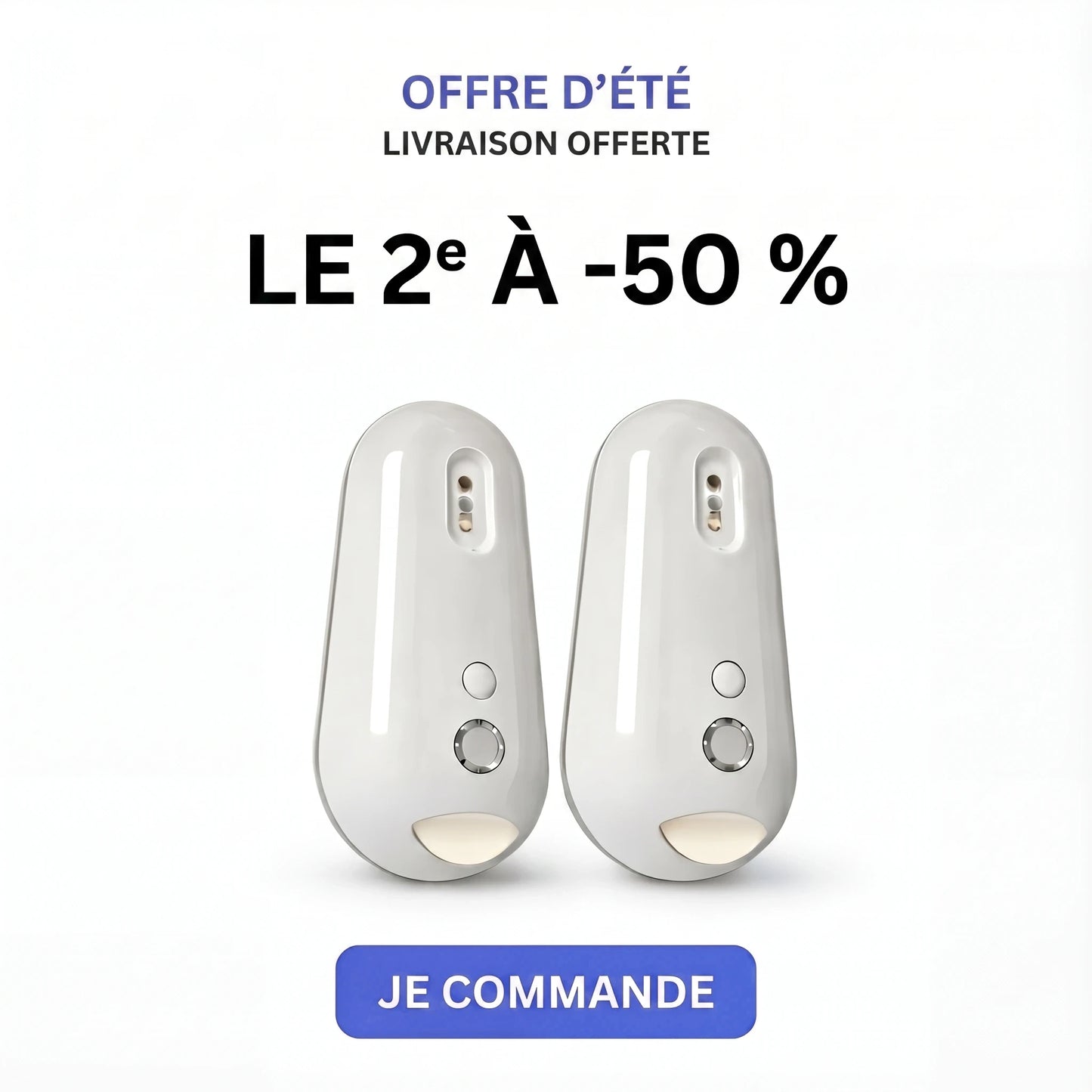 Nettoyeur WC Automatique à UV Zevlo - duo produit et offre