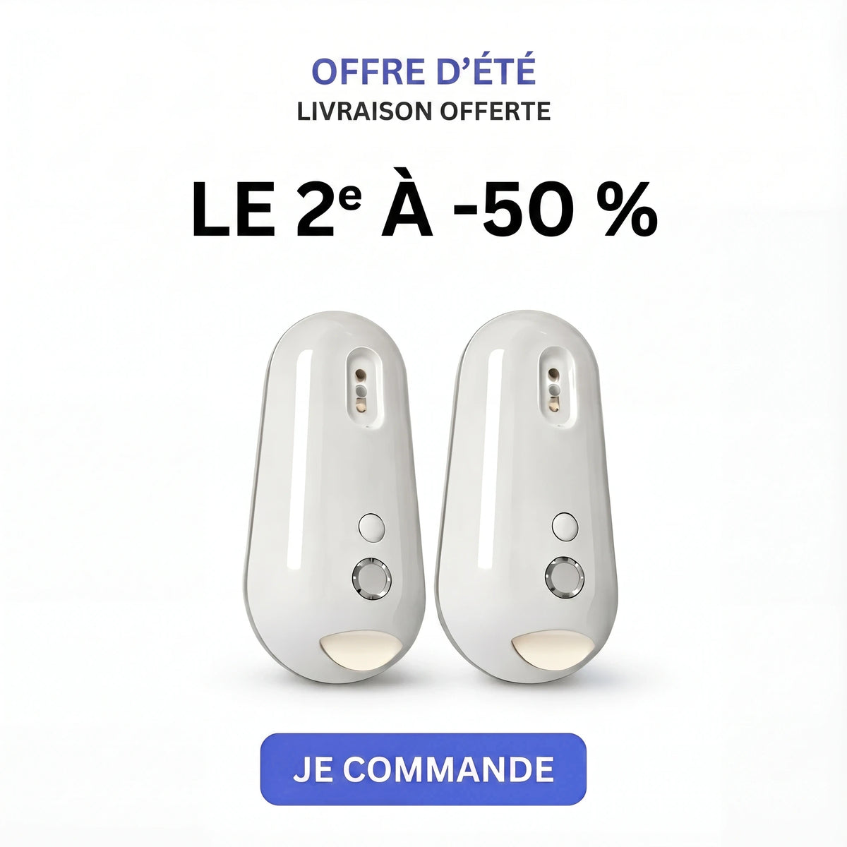 Nettoyeur WC Automatique à UV Zevlo - duo produit et offre