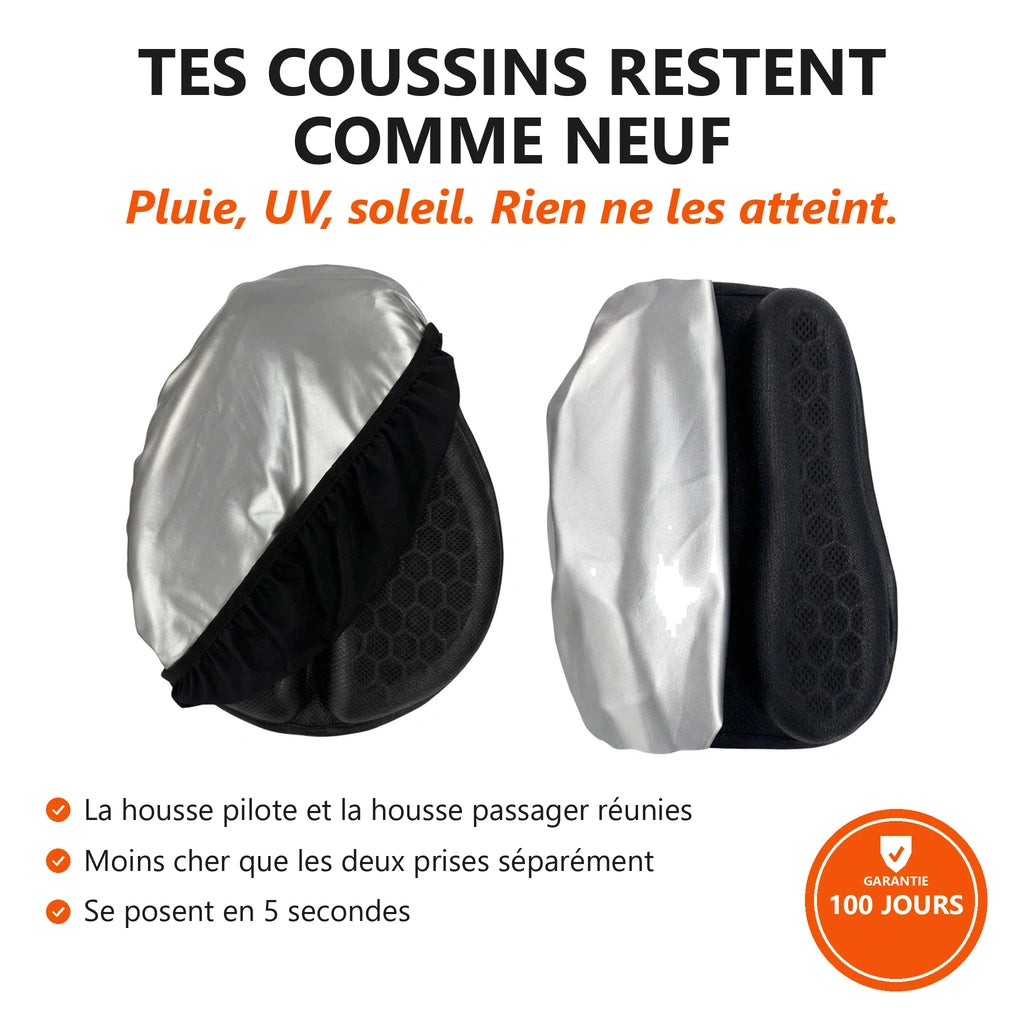 Pack de 2 housses de protection UV Zevlo