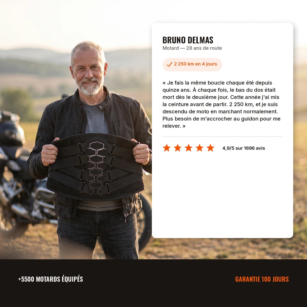 Ceinture Lombaire Moto Zevlo™
