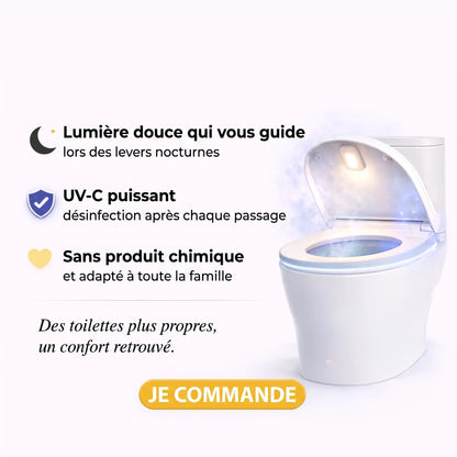 Nettoyeur WC Automatique à UV Zevlo - bénéfices