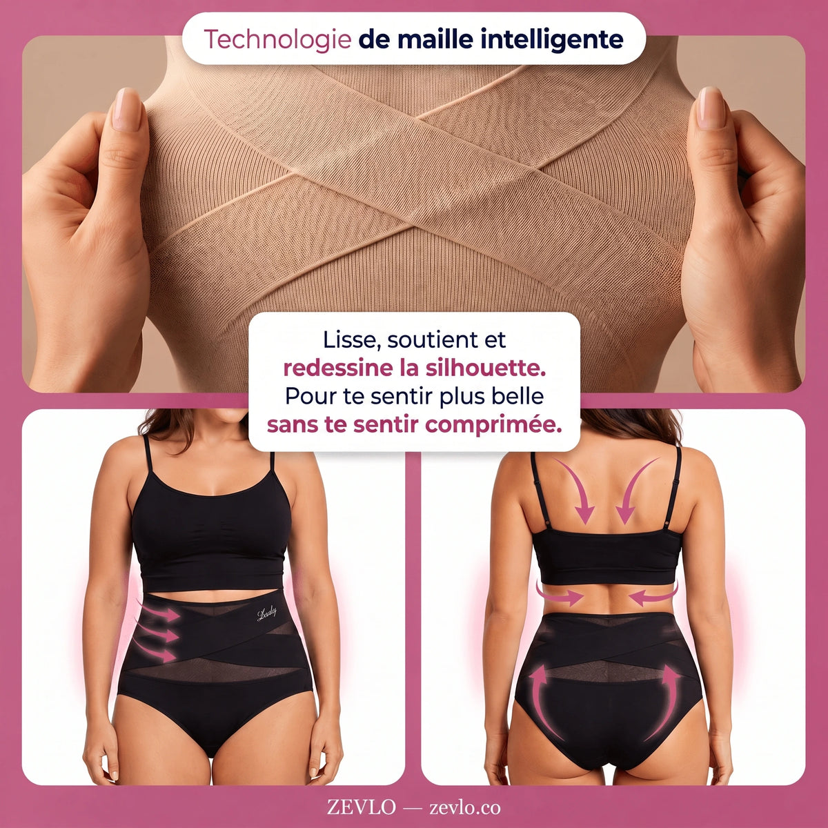Culotte Gainante Ventre Lisse Zevlo™