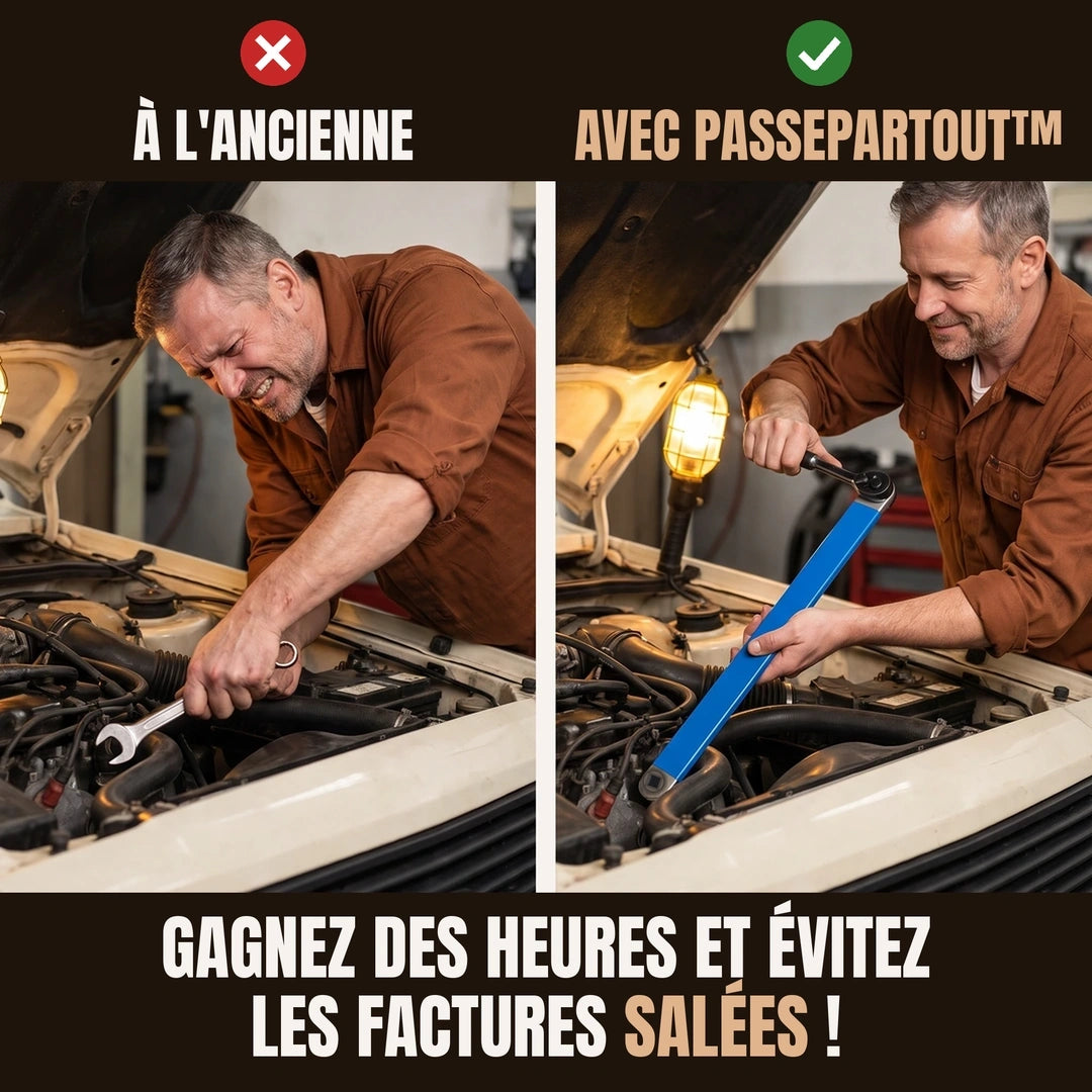 PassePartout™ - Rallonge Déportée
