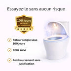 Nettoyeur WC Automatique à UV Zevlo - garantie 100 jours