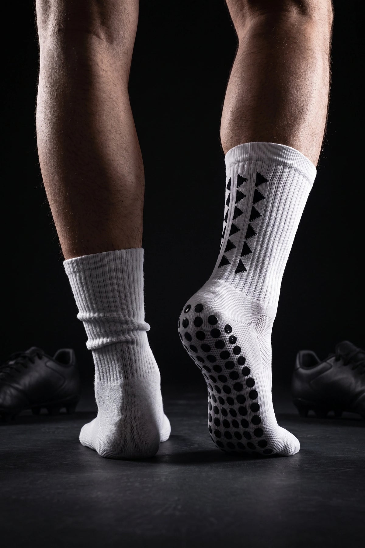 Chaussette de sport classique face à la chaussette Grip Pro