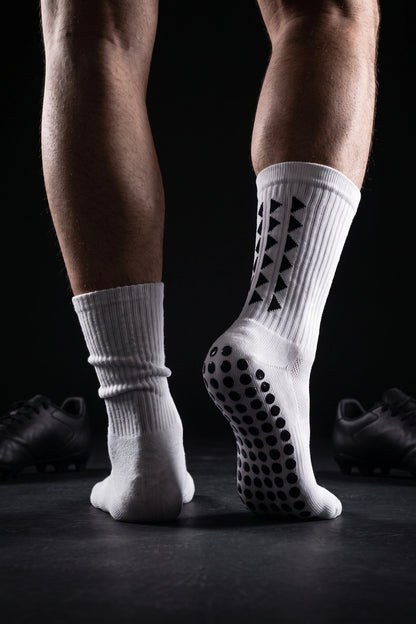 Chaussette de sport classique face à la chaussette Grip Pro