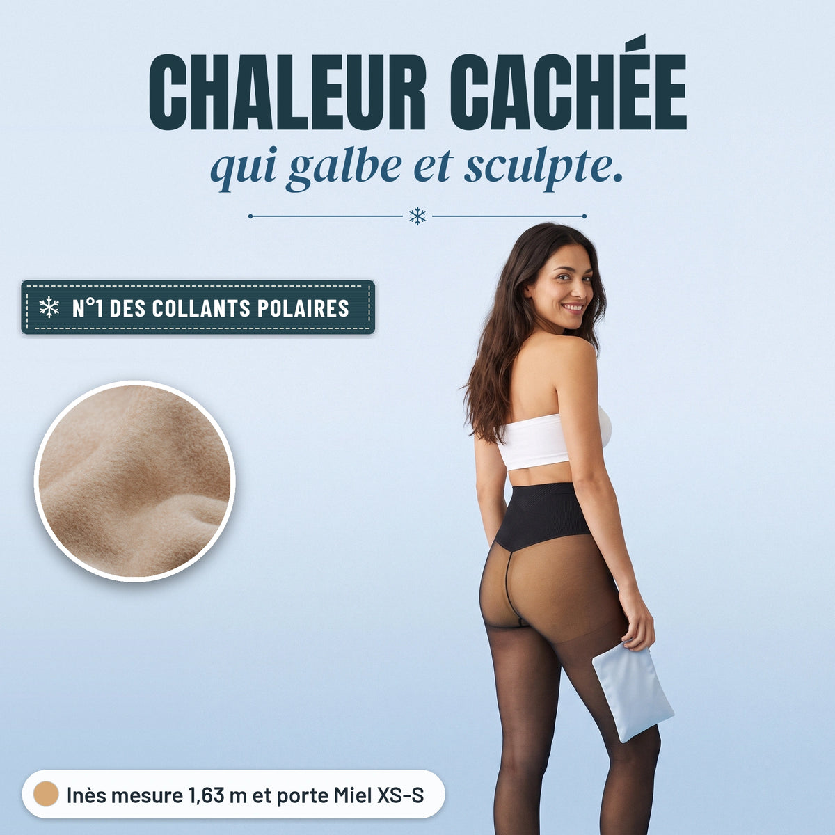 Polarissime™ - Collant en plus Miel