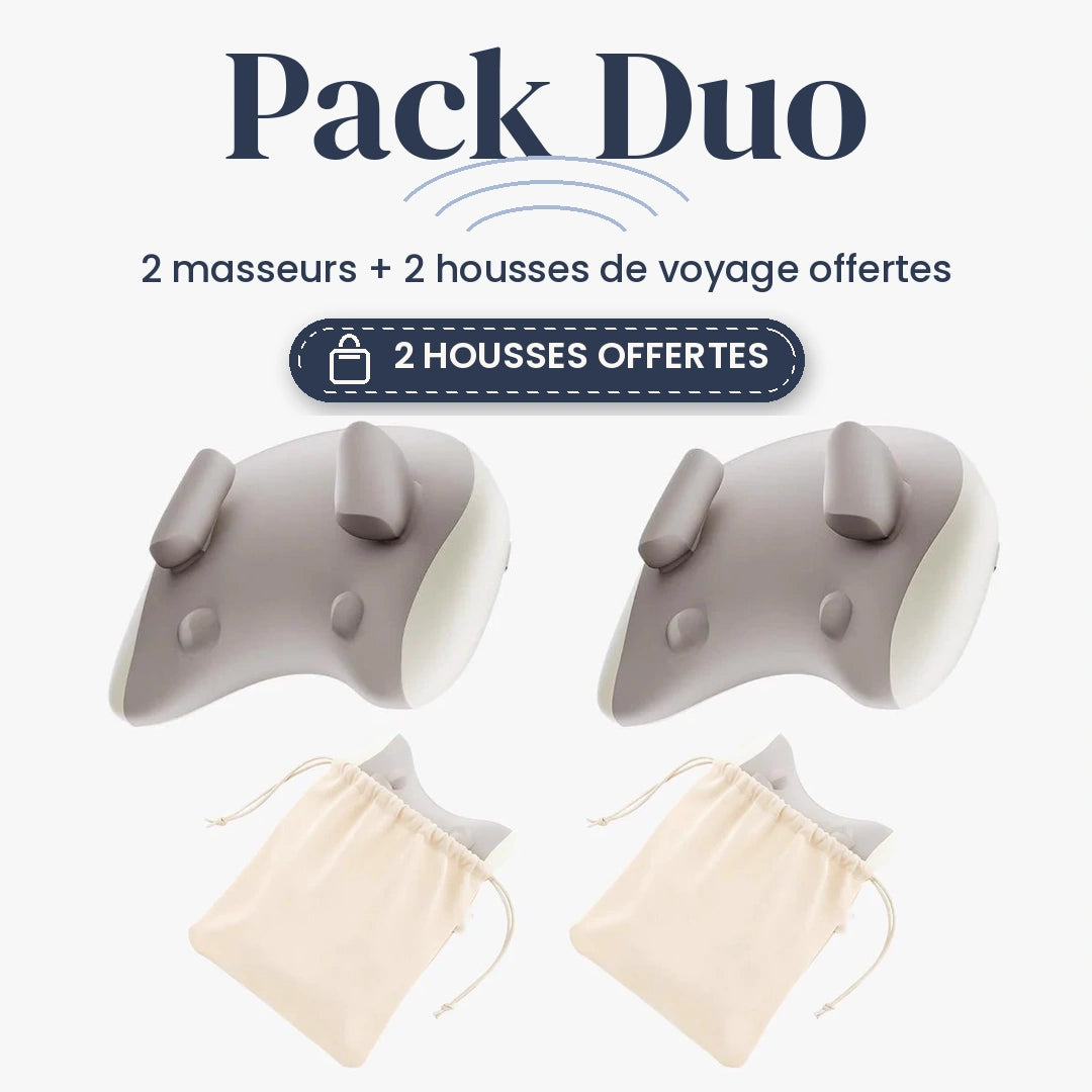 Nuquéo™ - Masseur Chaleur Détente Duo