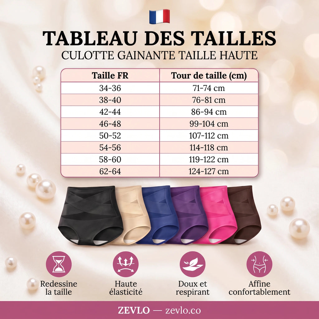 Culotte Gainante Ventre Lisse Zevlo™