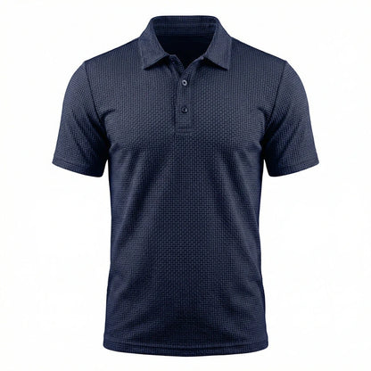 Polo Homme Confort Sans Repassage — Marine Minuit