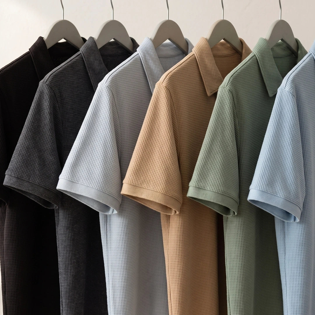 Les coloris de la gamme, sur cintres