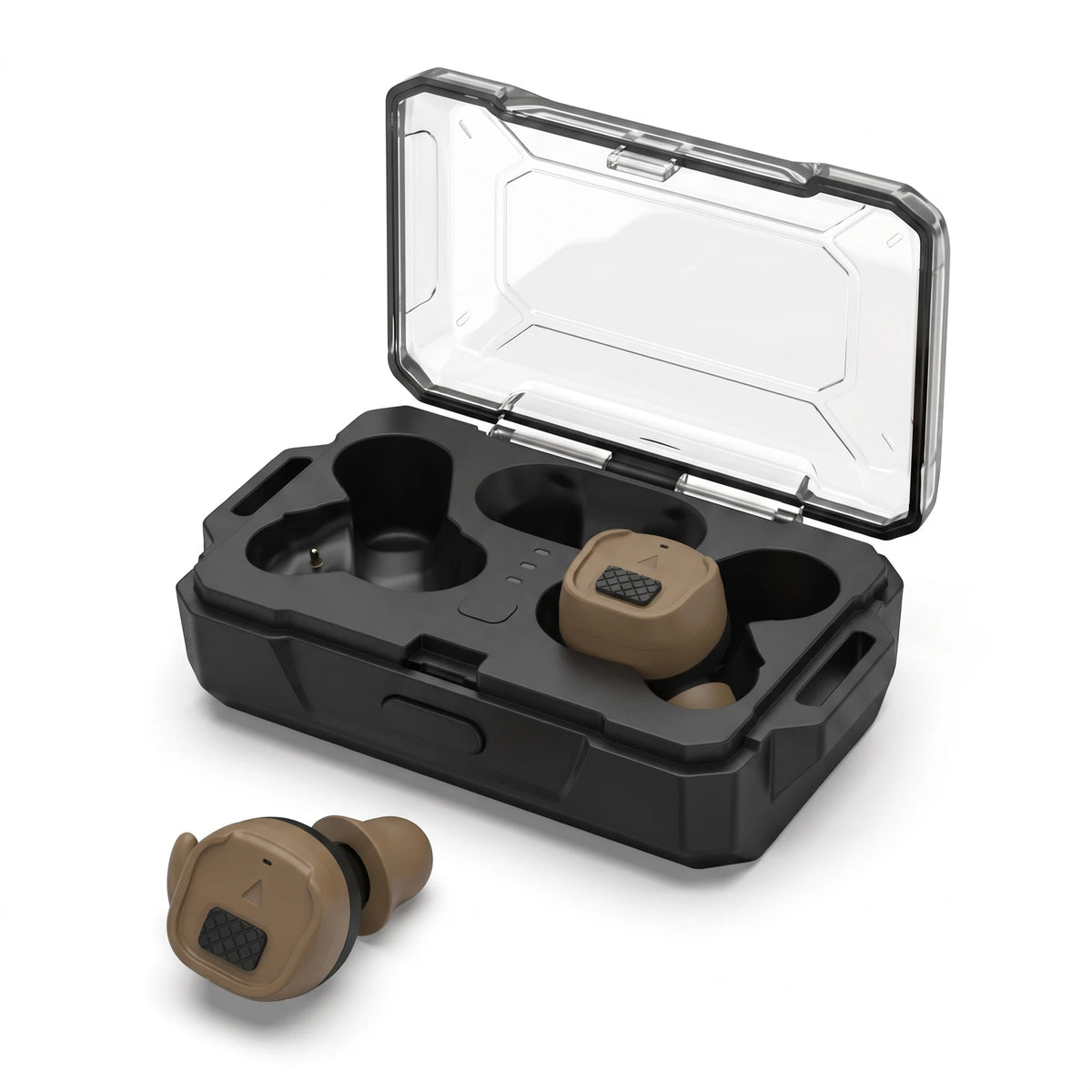 SilenTir™ - Bouchons Tactiques de Protection Sable