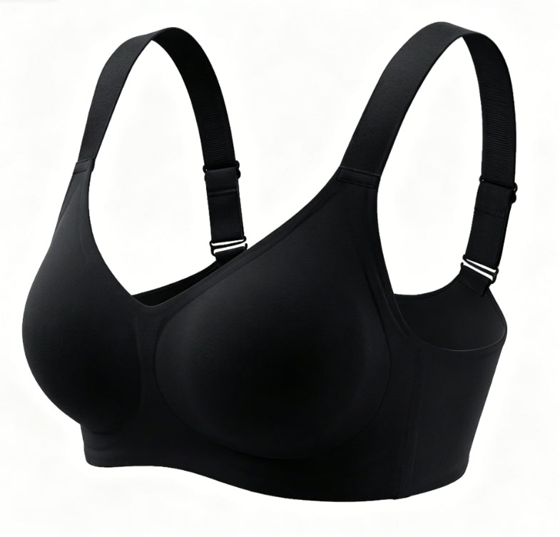 Soutien-Gorge Sans Armature Dos Lisse Zevlo - coloris noir