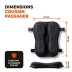 Coussin Passager — dimensions