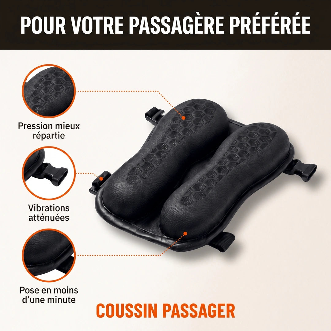 Coussin Passager — pour votre passagère préférée