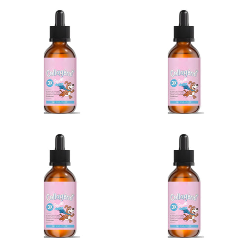 Pack de 4 flacons Zevlo Collagene Liquide Premium 60 ml