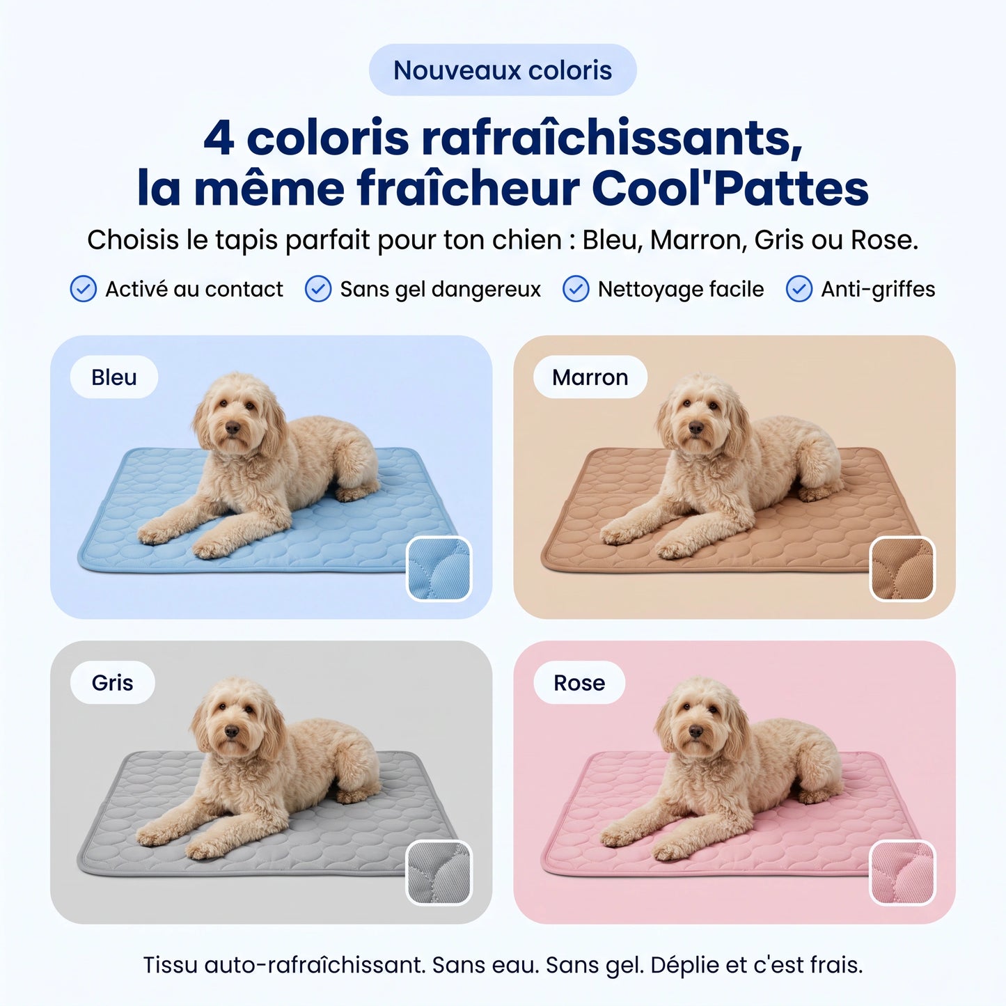Cool'Pattes™ Tapis Rafraichissant