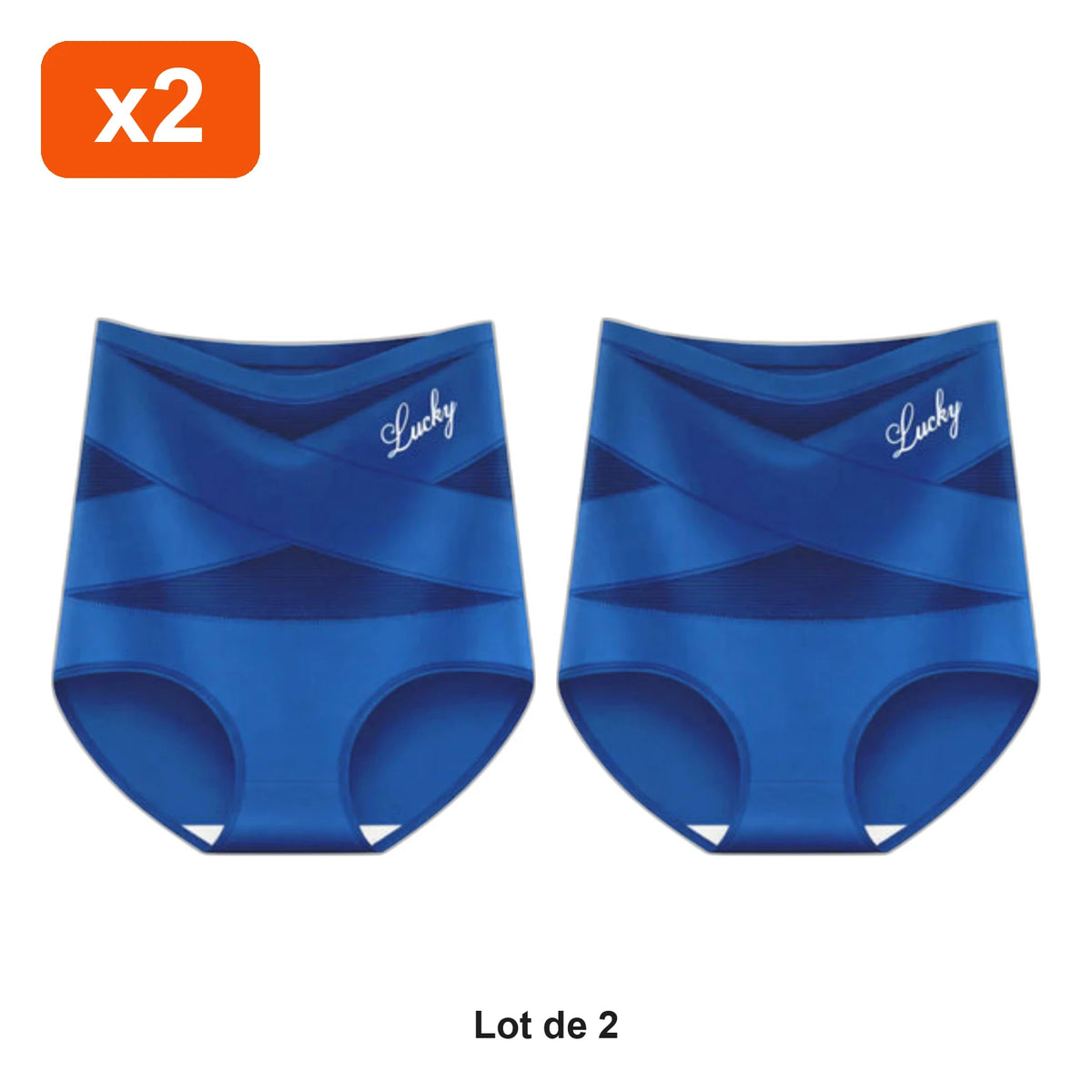 Culotte Gainante Ventre Lisse Zevlo™ - lot de 2