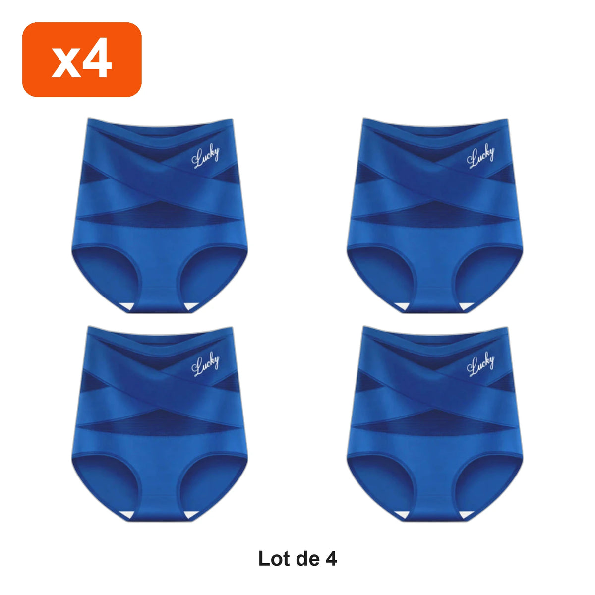 Culotte Gainante Ventre Lisse Zevlo™ - lot de 4