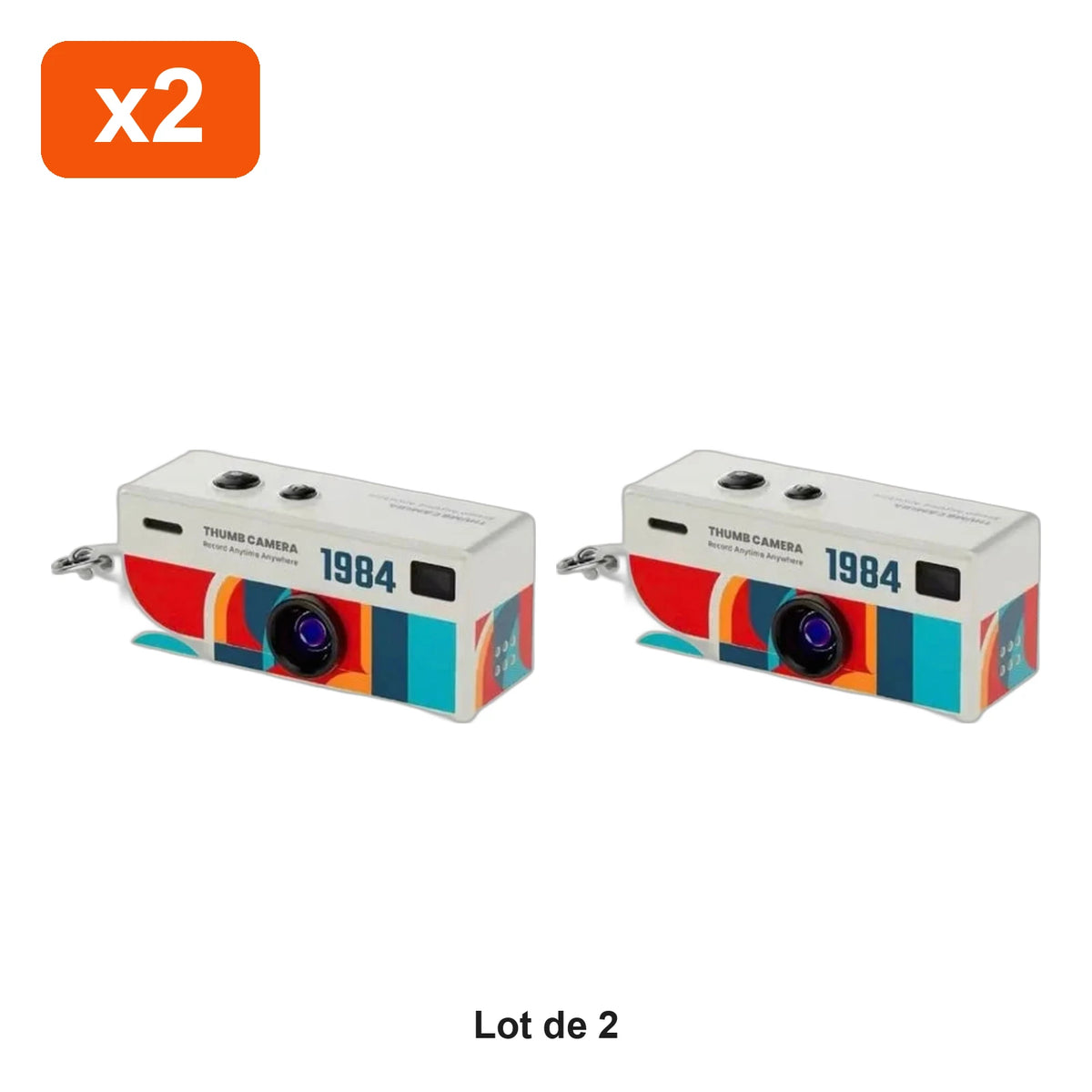 MiniCam Retro Zevlo™ - lot de 2
