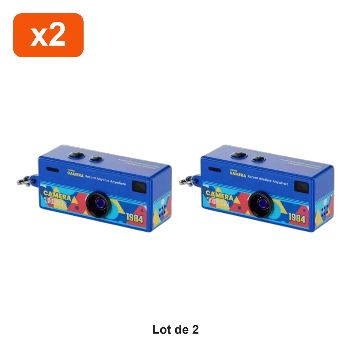 MiniCam Retro Zevlo™ - lot de 2