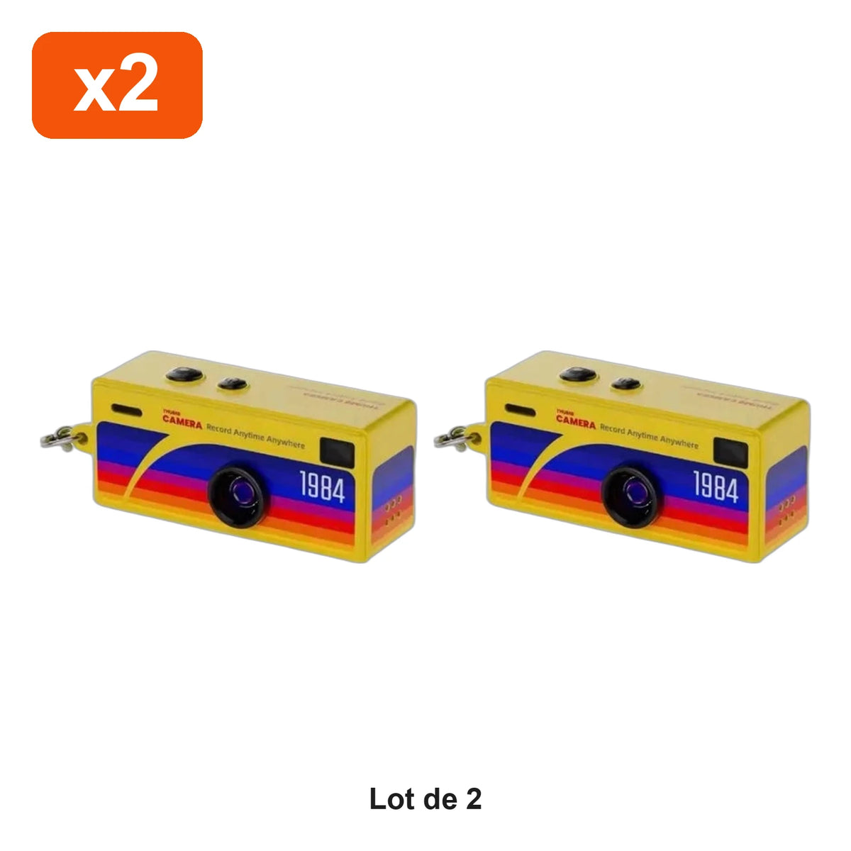 MiniCam Retro Zevlo™ - lot de 2