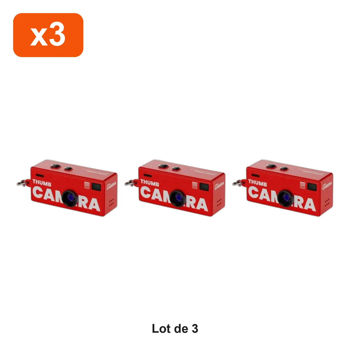 MiniCam Retro Zevlo™ - lot de 3