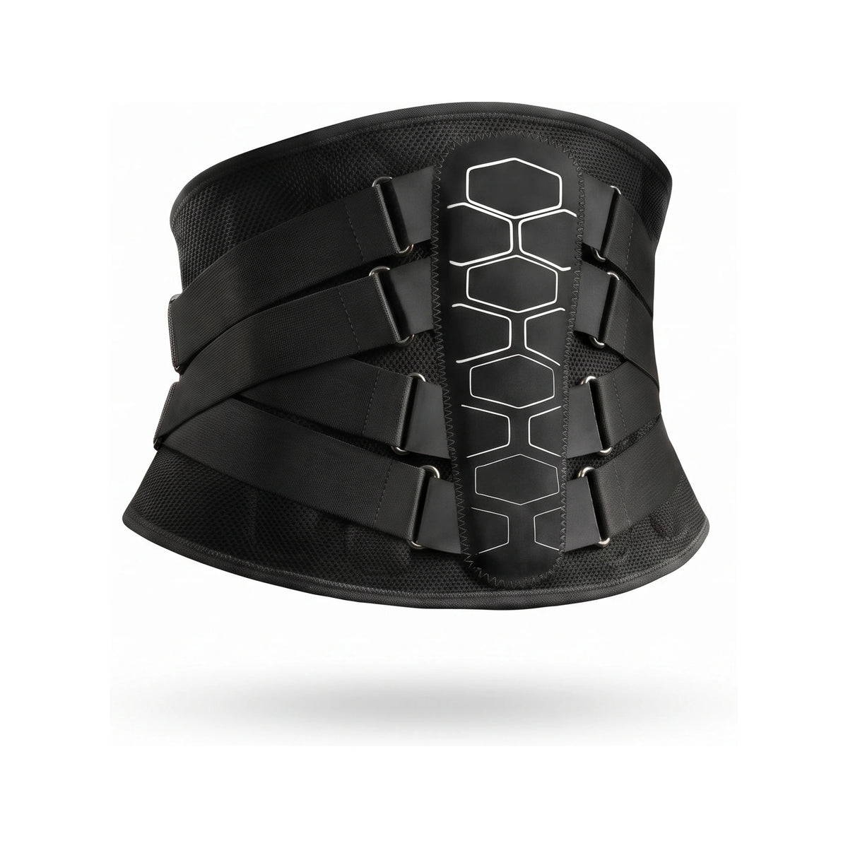 Ceinture lombaire moto Zevlo, vue de trois quarts