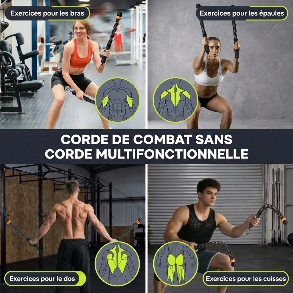 Battle Rope Sans Corde™