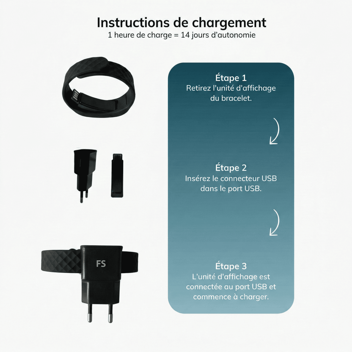 Zevlo Wake® - Bracelet Réveil Silencieux - Zevlo
