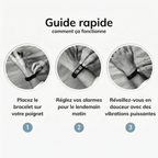 Zevlo Wake® - Bracelet Réveil Silencieux - Zevlo